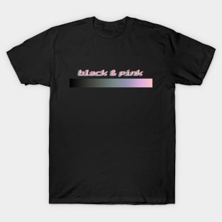 Black and Pink T-Shirt